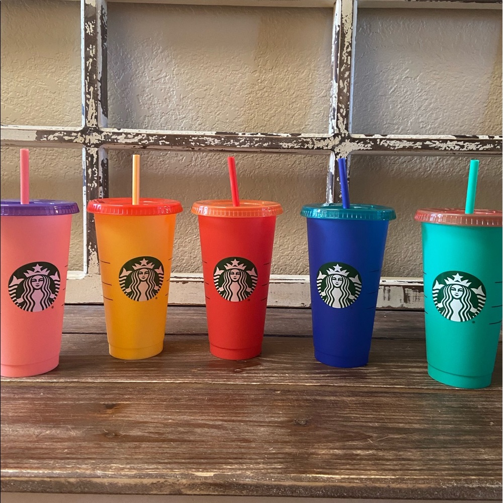 Customized Starbucks Color Changing Cups